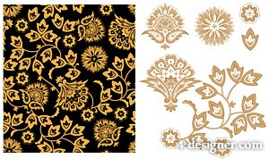 Designer Korean Pattern Background Vector Material Series 300x178 Designer Korean Pattern Background Vector Material Series