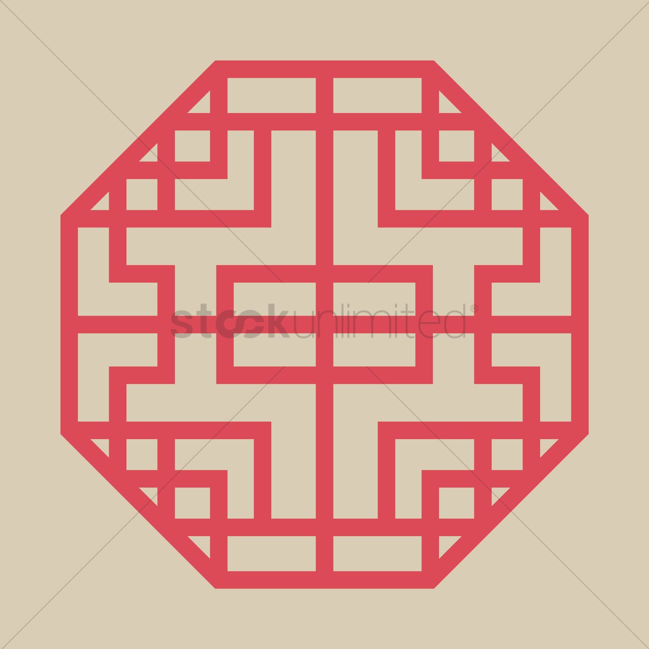 Traditional Korean Pattern Vector Image 1300x1300 Traditional Korean Pattern Vector Image