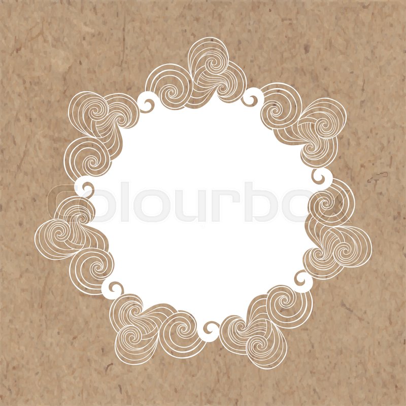 Round Waves Ornamental Design Element Stock Vector Colourbox 800x800 Round Waves Ornamental Design Element Stock Vector Colourbox