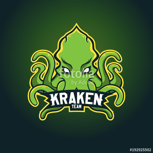 500x500 Modern Professional Logo For Sport Team Kraken Mascot Octopus