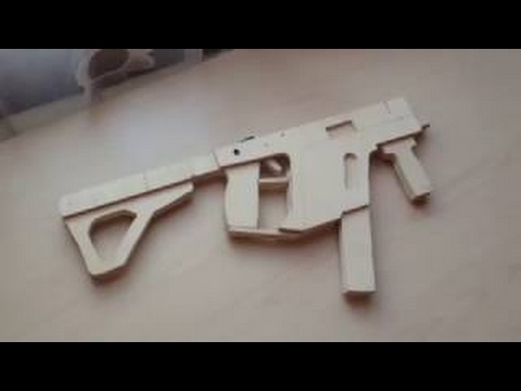 480x360 How To Make Mega Easy!!! Super Kriss Vector Rubber Band Gun Wood