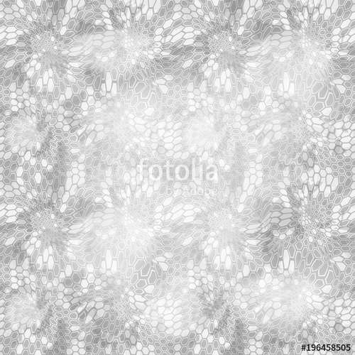 500x500 Hexagonal Snow Camouflage Seamless Patttern Abstract Geometric
