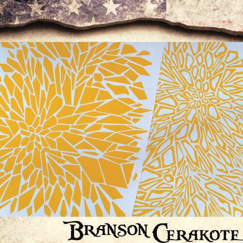 500x500 Vector Camo Rifle Stencil