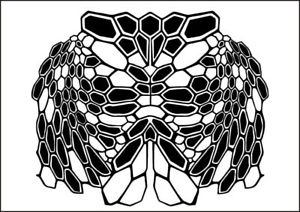 300x212 Stencil Camo Kryptek Style Adhesive Vinyl Set Cerakote Duracoat