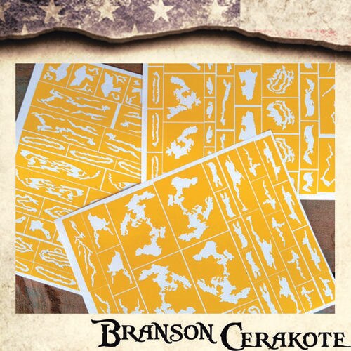 500x500 Vector Camo Rifle Stencil