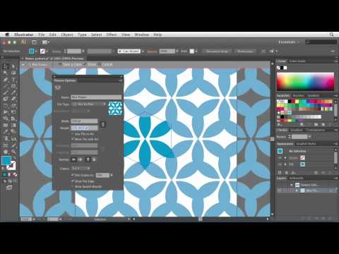 480x360 Illustrator Using The Pattern Options Tool