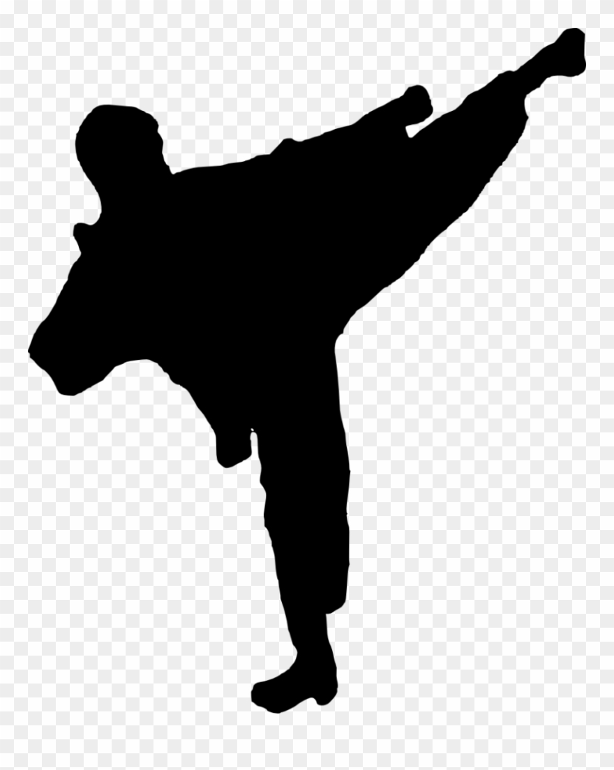 880x1104 Arts Silhouette Frames Illustrations Hd Images Karate
