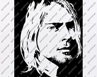 340x270 Vector Kurt Cobain Etsy