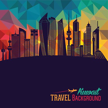 416x416 Kuwait Detailed Vector Illustration Premium Clipart