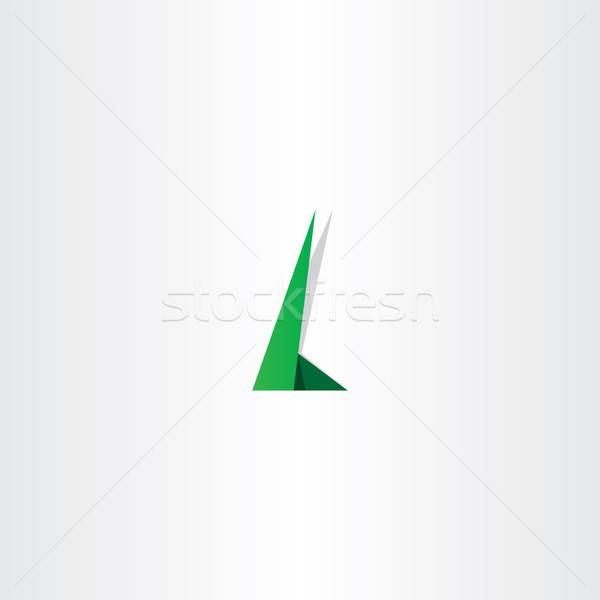 600x600 Letter L Green Logo Vector Element Symbol Design Vector