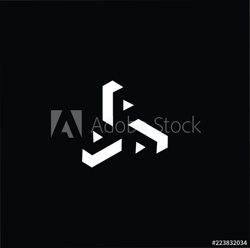 500x495 Initial White Letter L Ll Lll Logo Design With Black Background