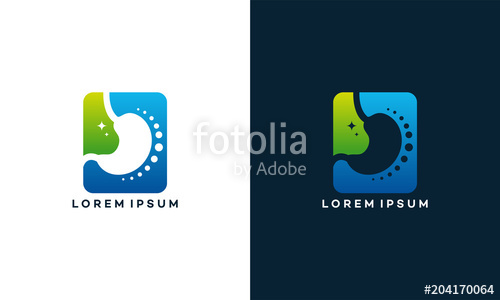 500x300 Stomach Logo Designs Concept Vector, Stomach Shield Logo Designs