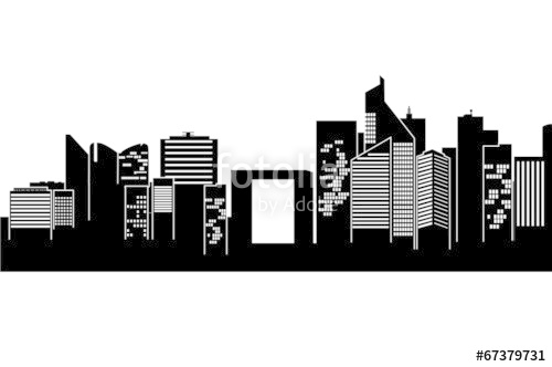 500x332 La Defense Skyline Stock Image And Royalty Free Vector