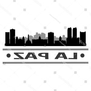 300x300 La Paz Bolivia Skyline Silhouette Stamp Cultracing