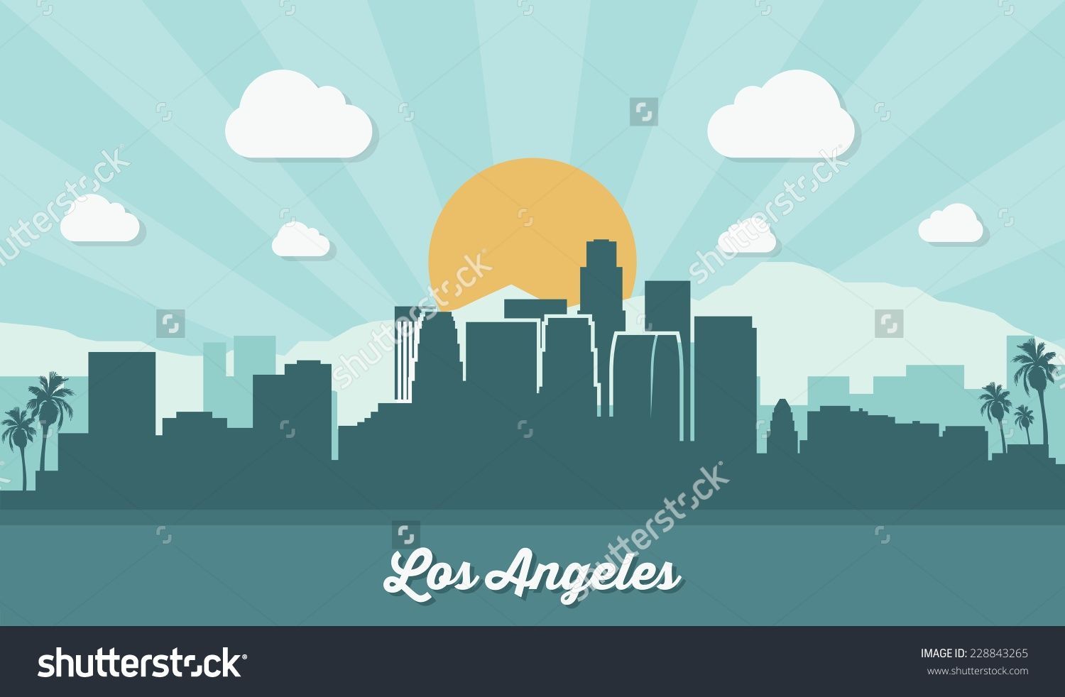 1500x982 Los Angeles Skyline