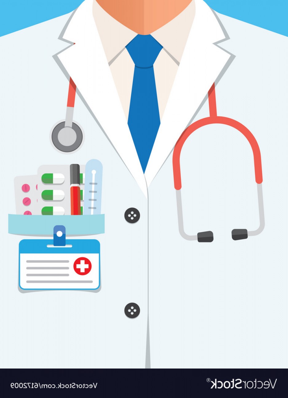 937x1296 Doctor In Lab Coat Close Up Vector Soidergi