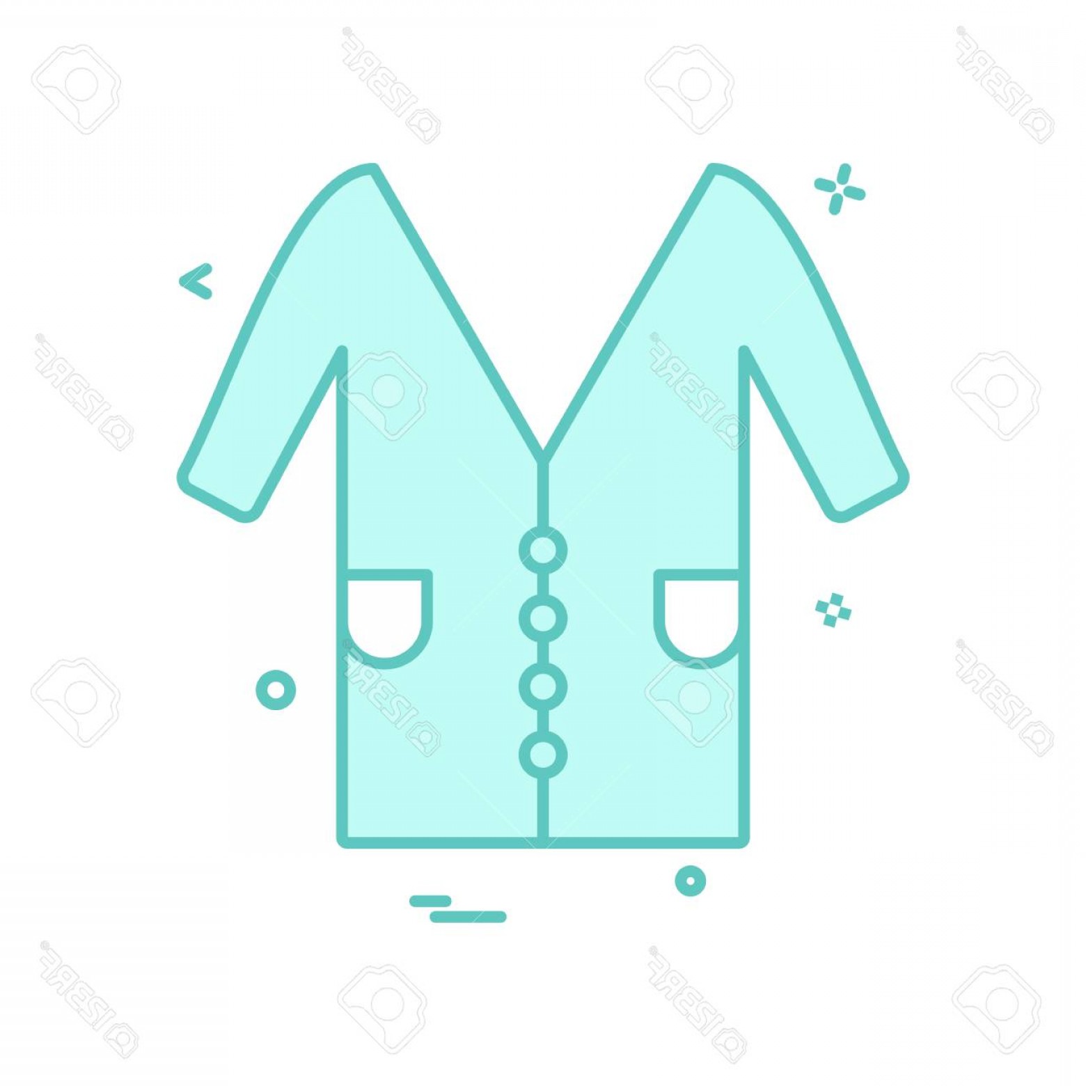 1560x1560 Photostock Vector Lab Coat Icon Vector Design Soidergi
