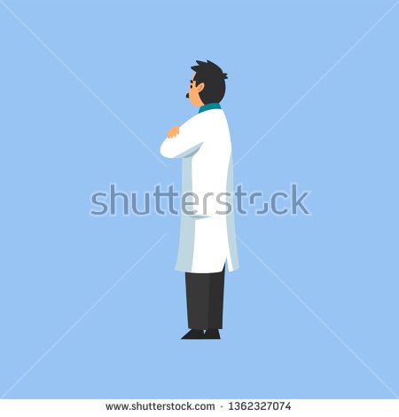 450x470 Stock Vector Male Professional Doctor Character, Worker