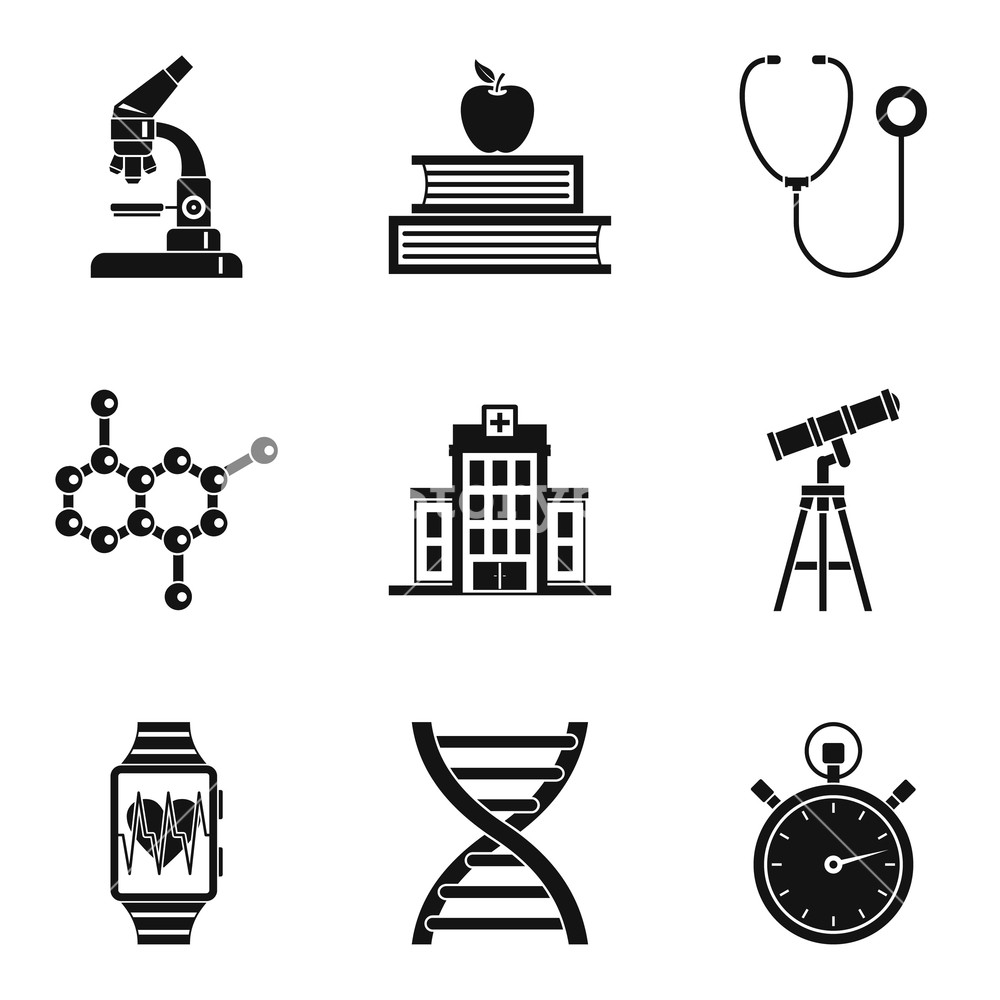 1000x1000 Lab Icons Set Simple Set Of Lab Vector Icons For Web Isolated