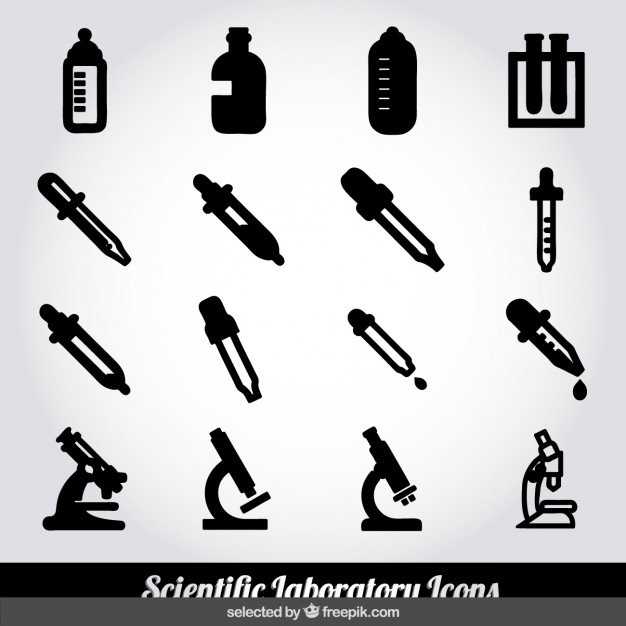 626x626 Scientific Laboratory Icons Vector Free Download