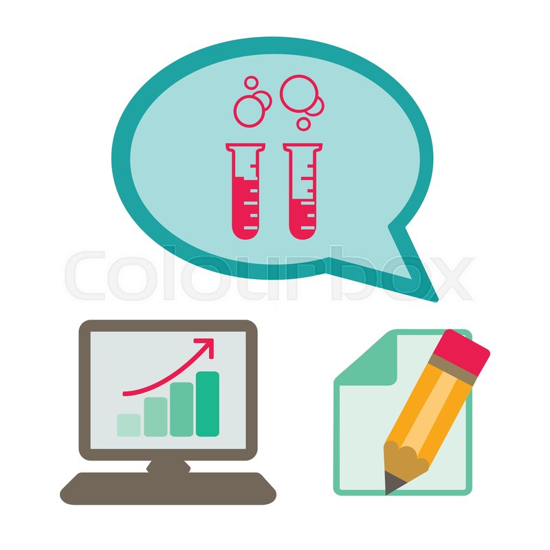 800x800 Chemistry Sign Icon Lab Icon Stock Vector Colourbox