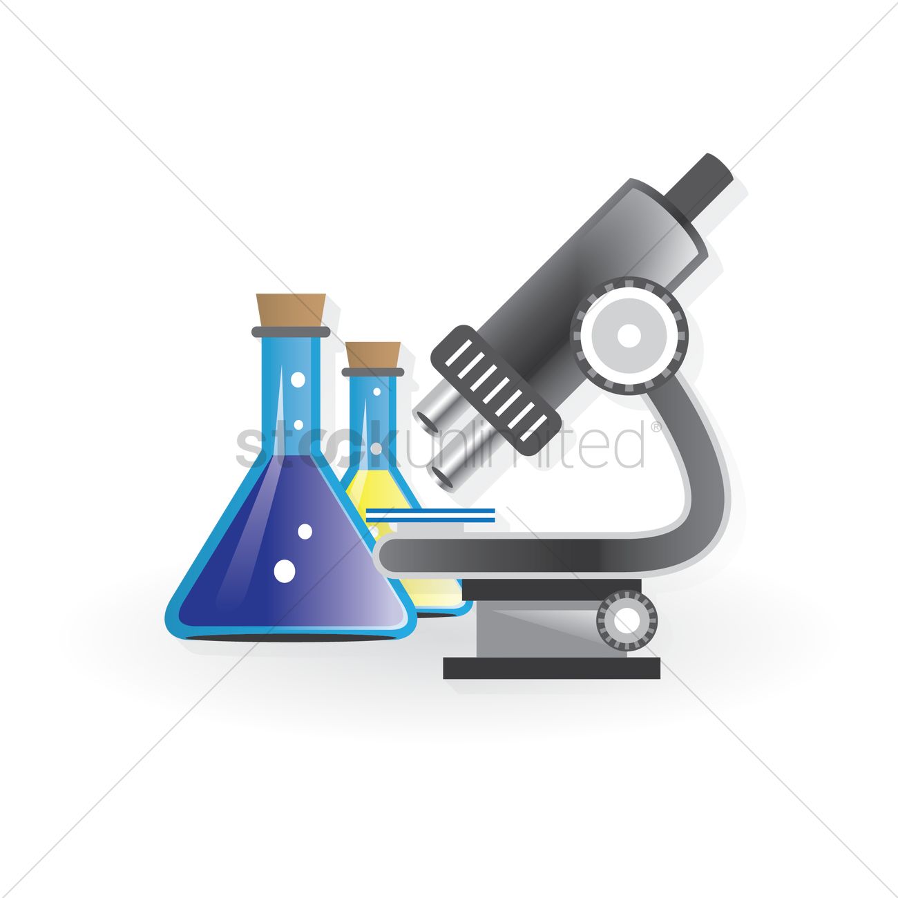 1300x1300 School Science Lab Vector Image