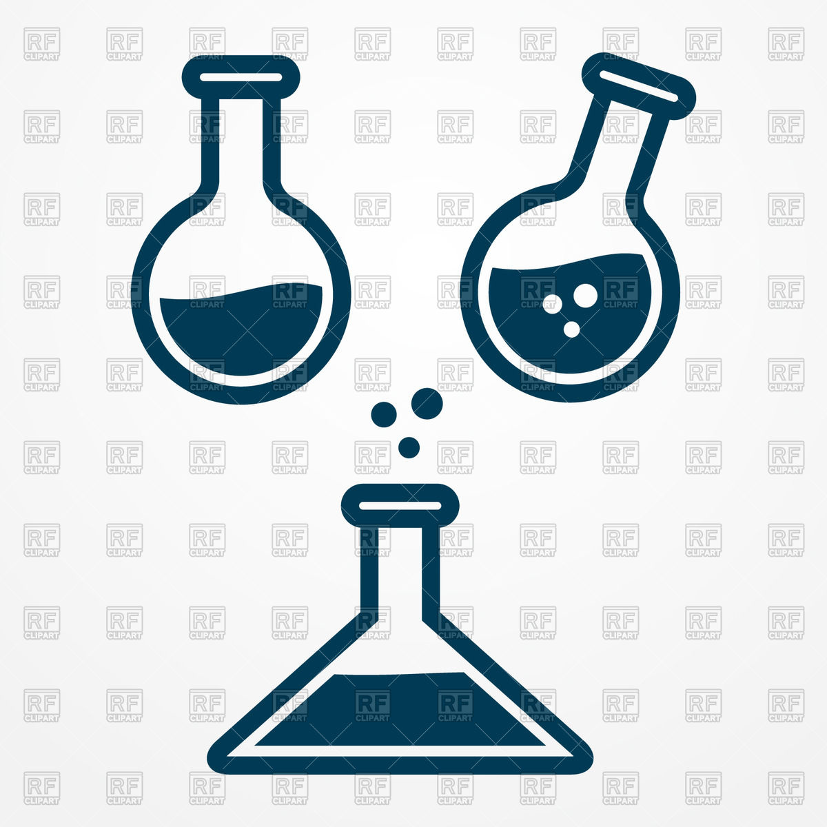1200x1200 Test Tube And Flask Icon