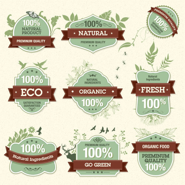 600x600 Set Of Discount Label Design Elements Vector Free Download