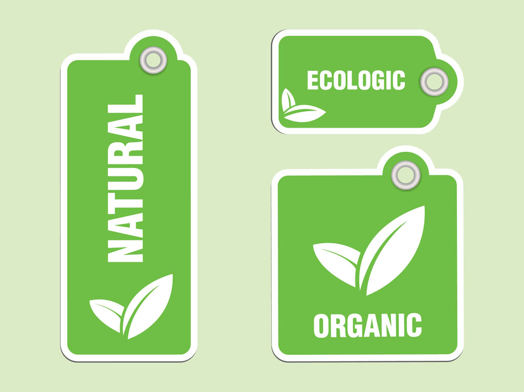 1024x765 Organic Labels Vectors Vector Art Graphics