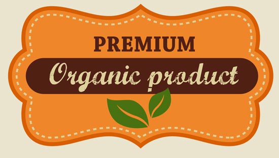 550x313 Organic Food Labels And Tags Vectors