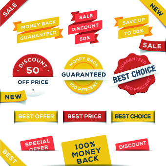 340x340 Sale Sticker Labels And Tags Vector Free Download