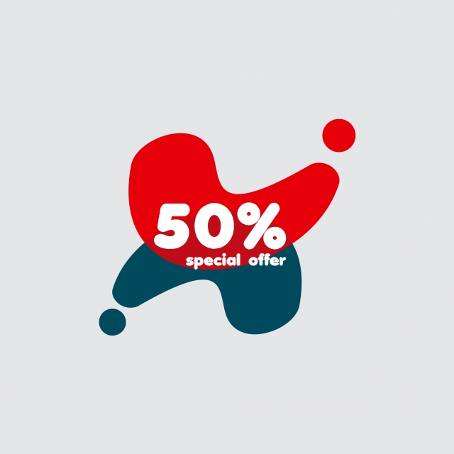640x640 Special Offer Label Vector Template Design Illustration, Offer