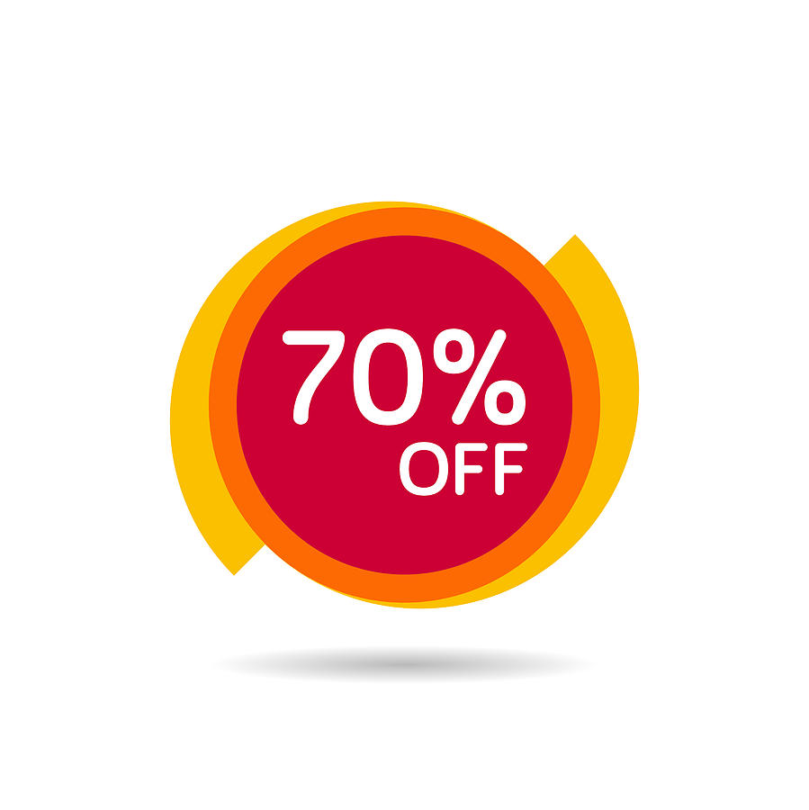 899x900 Off Discount Sticker Sale Red Tag Isolated Vector