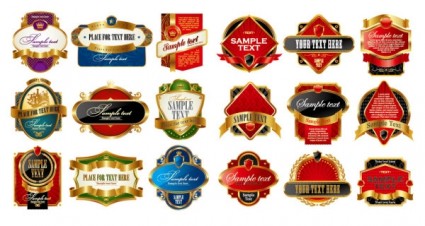 425x226 European Gorgeous Label Vector Free Vectors Ui Download