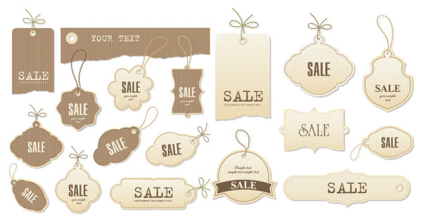 600x319 Simple Label Vector Material Download Free Model,icon