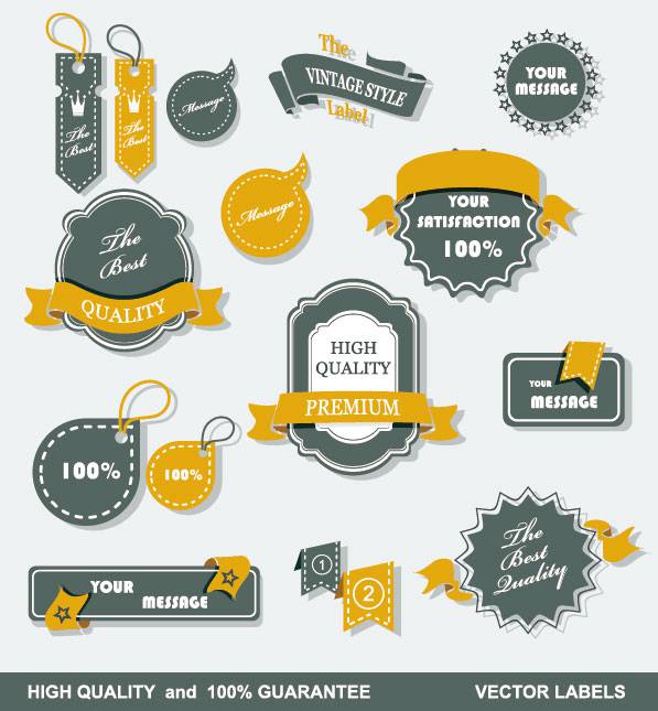 597x645 Delicate Label Vector Free Download Design Vector Free Vector