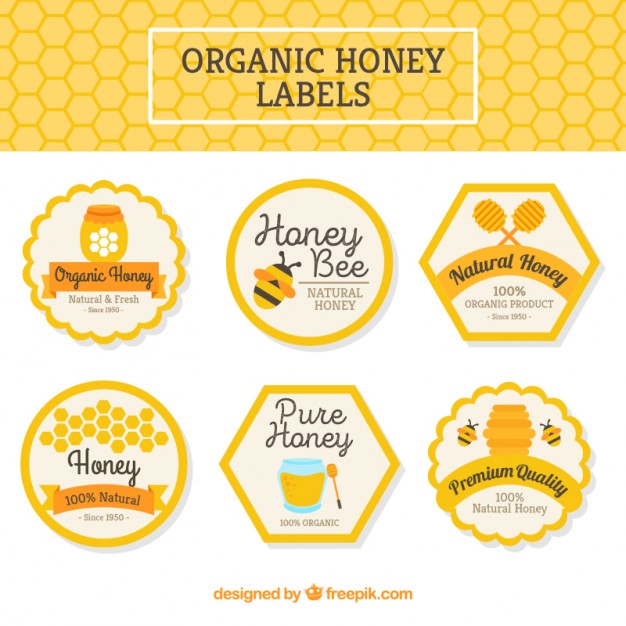 626x626 Honey Label Vectors, Photos And Free Download