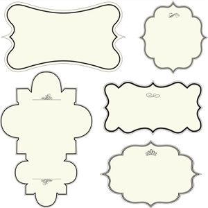 300x300 Vintage Blank Labels Party Ideas Vintage Labels, Blank Labels