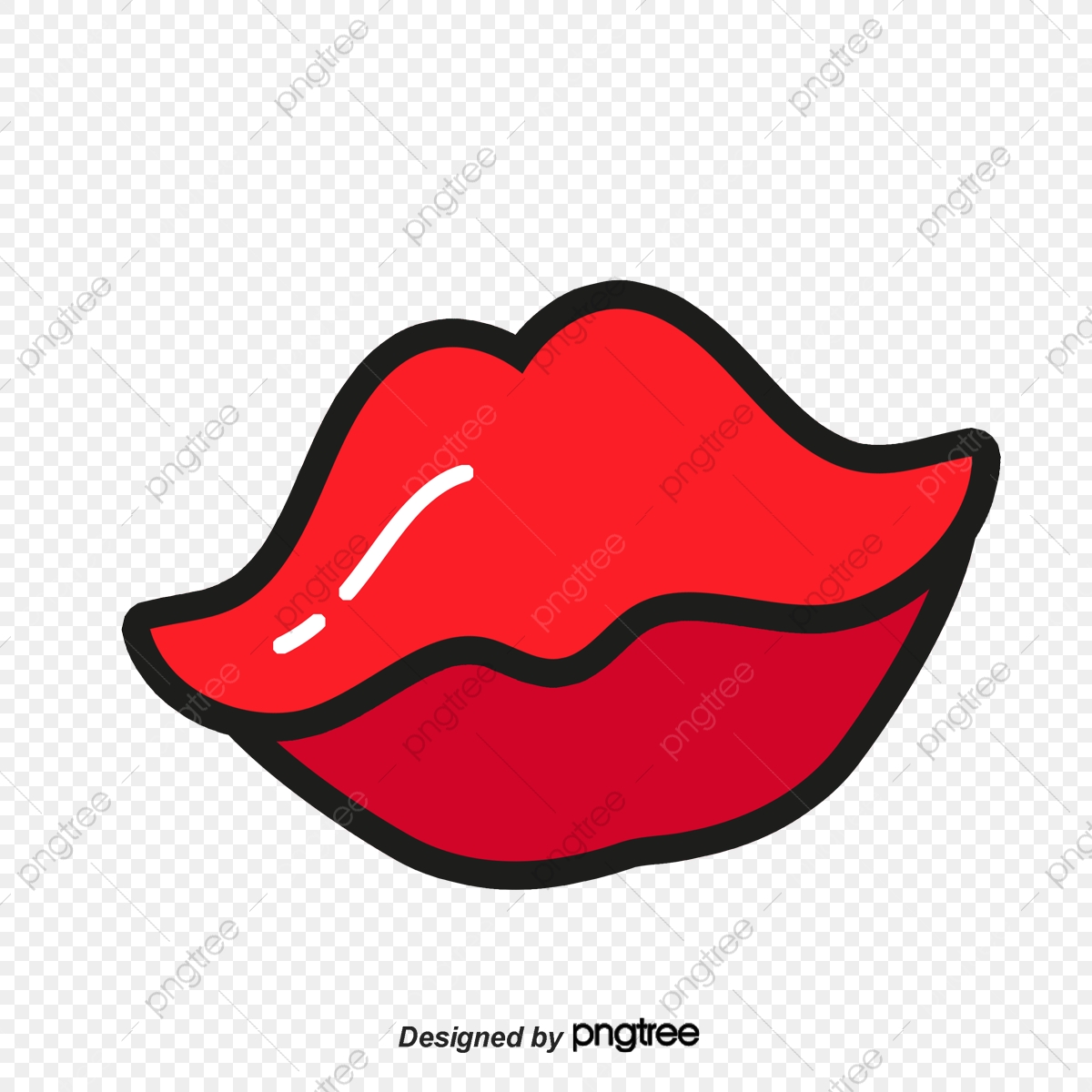1200x1200 Cartoon Lips, Cartoon Vector, Lips Vector, Vector Kisses Png