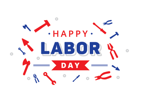 286x200 Labor Day Free Vector Art