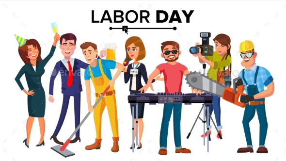 590x332 Labor Day Vectors From Graphicriver
