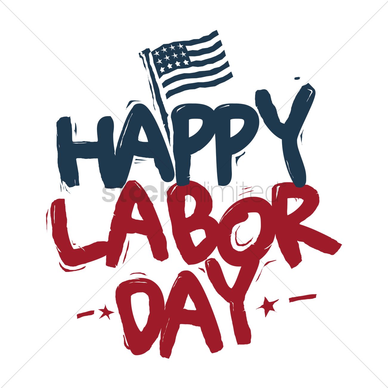 1300x1300 Us Labor Day Vector Image