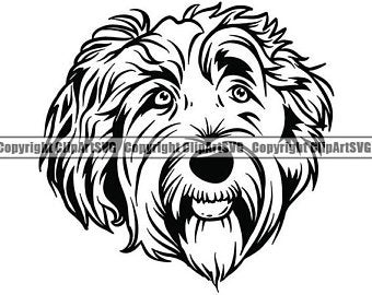 340x270 Labradoodle Vector Etsy