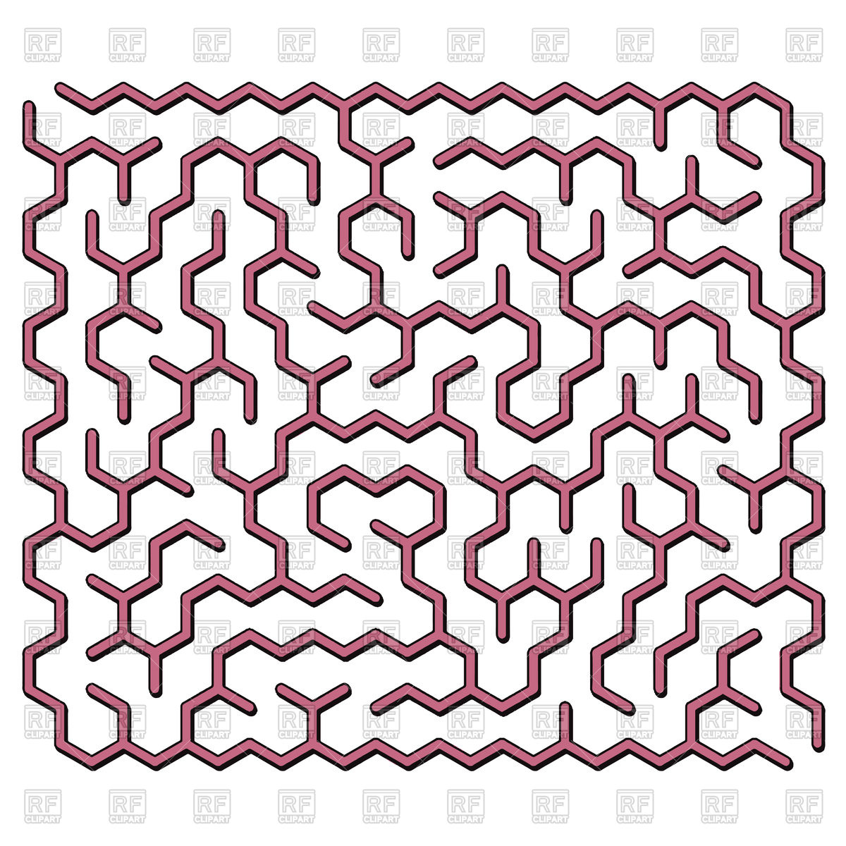 1200x1200 Labyrinth Vector Image Of Backgrounds, Textures, Abstract