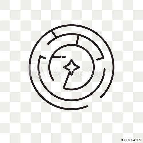 500x500 Labyrinth Vector Icon Isolated On Transparent Background