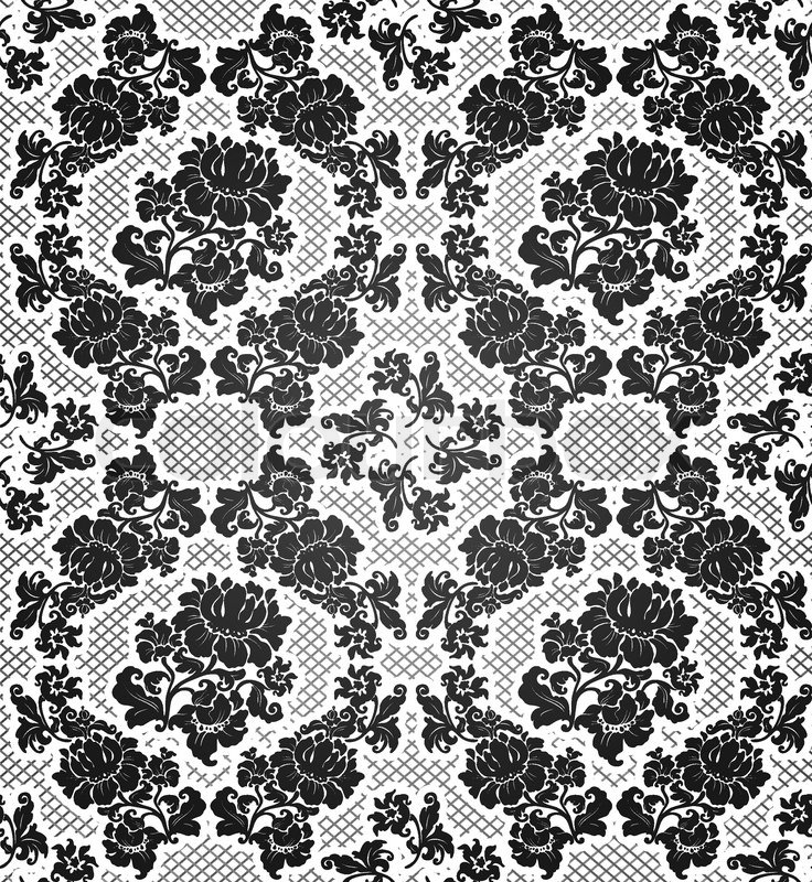 Lace Background, Ornamental Flowers Stock Vector Colourbox 736x800 Lace Background, Ornamental Flowers Stock Vector Colourbox