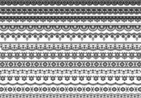 286x200 Lace Border Free Vector Art