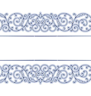 380x400 Vintage Lace Borders Vector Cross Images