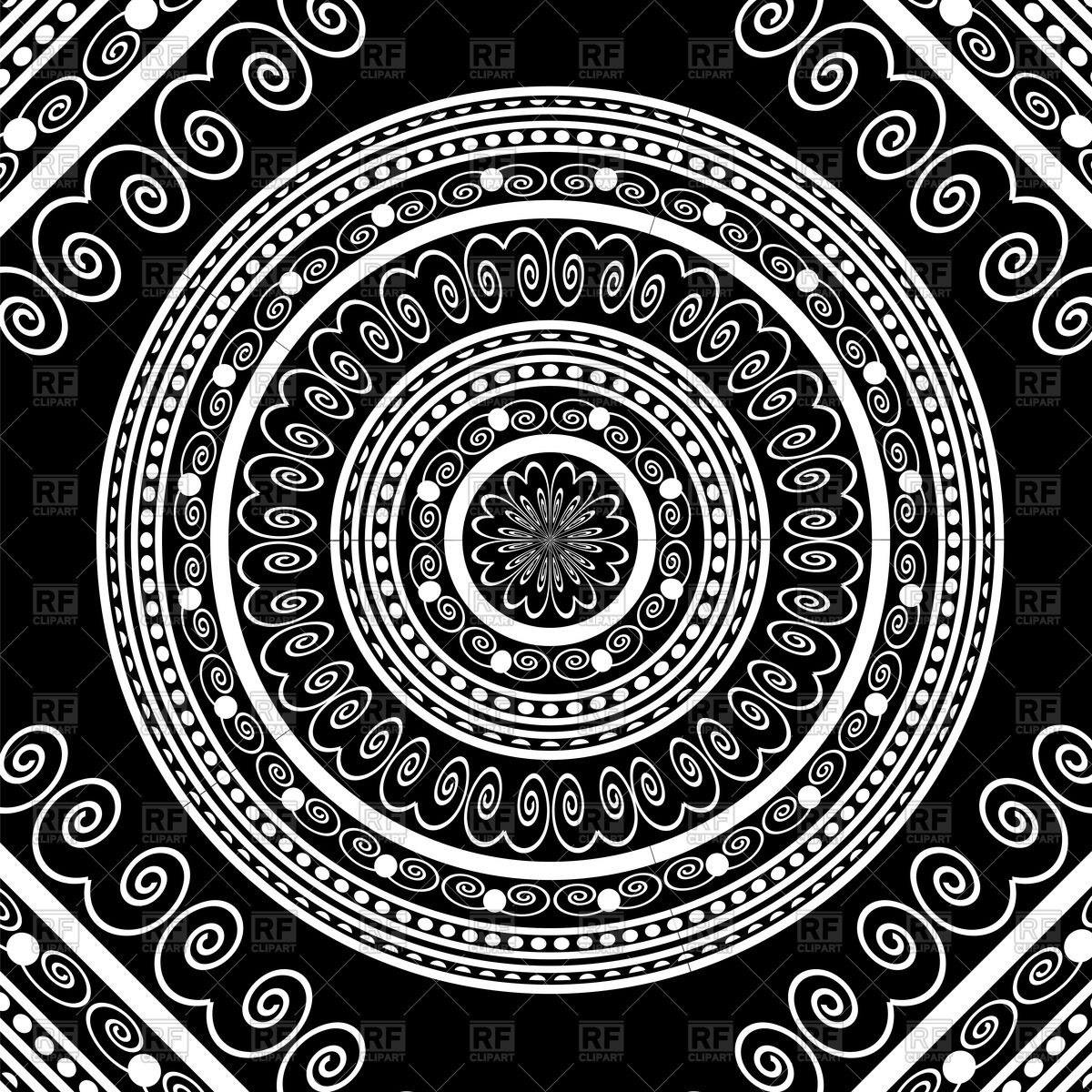 Circle Lace Ornament Vector Image Of Backgrounds, Textures 1200x1200 Circle Lace Ornament Vector Image Of Backgrounds, Textures