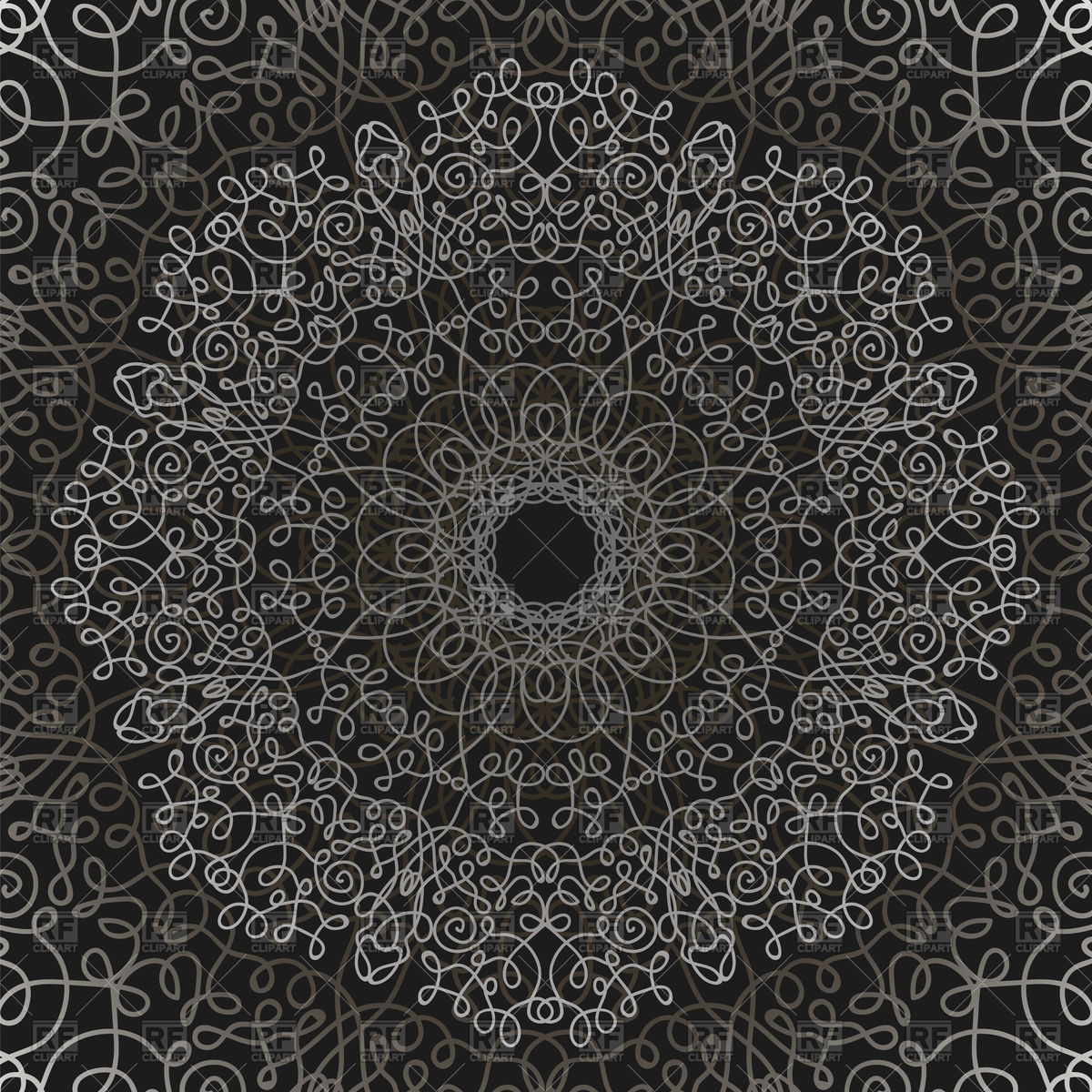 Grey Circle Lace Ornament Vector Image Of Backgrounds, Textures 1200x1200 Grey Circle Lace Ornament Vector Image Of Backgrounds, Textures